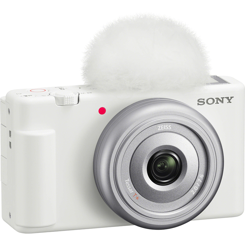 Sony ZV-1F Vlogging Camera (White)  