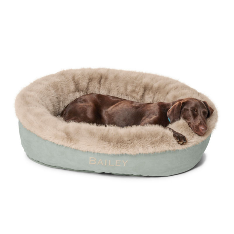 ComfortFill-Eco  Fur Wraparound Dog Bed